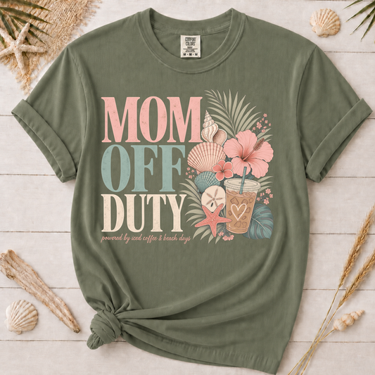 Mom Off Duty Graphic Tee