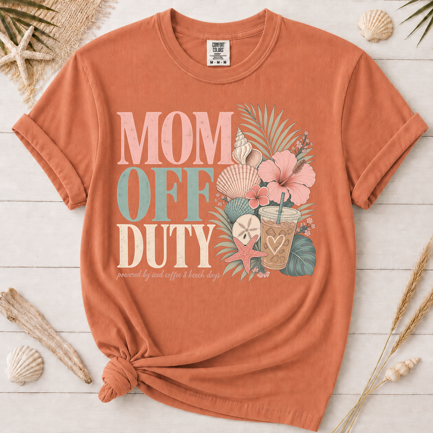 Mom Off Duty Graphic Tee