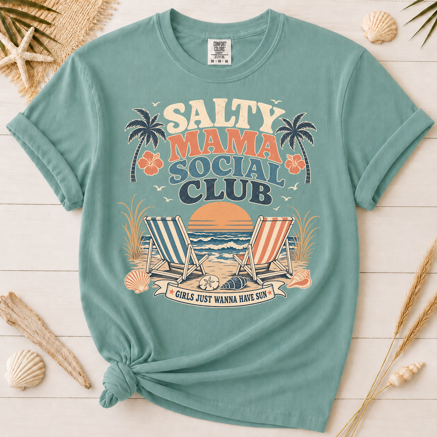 Salty Mama Social Club Graphic Tee