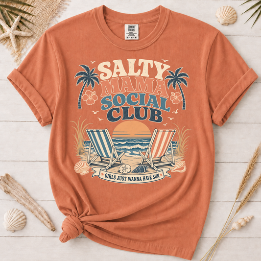 Salty Mama Social Club Graphic Tee