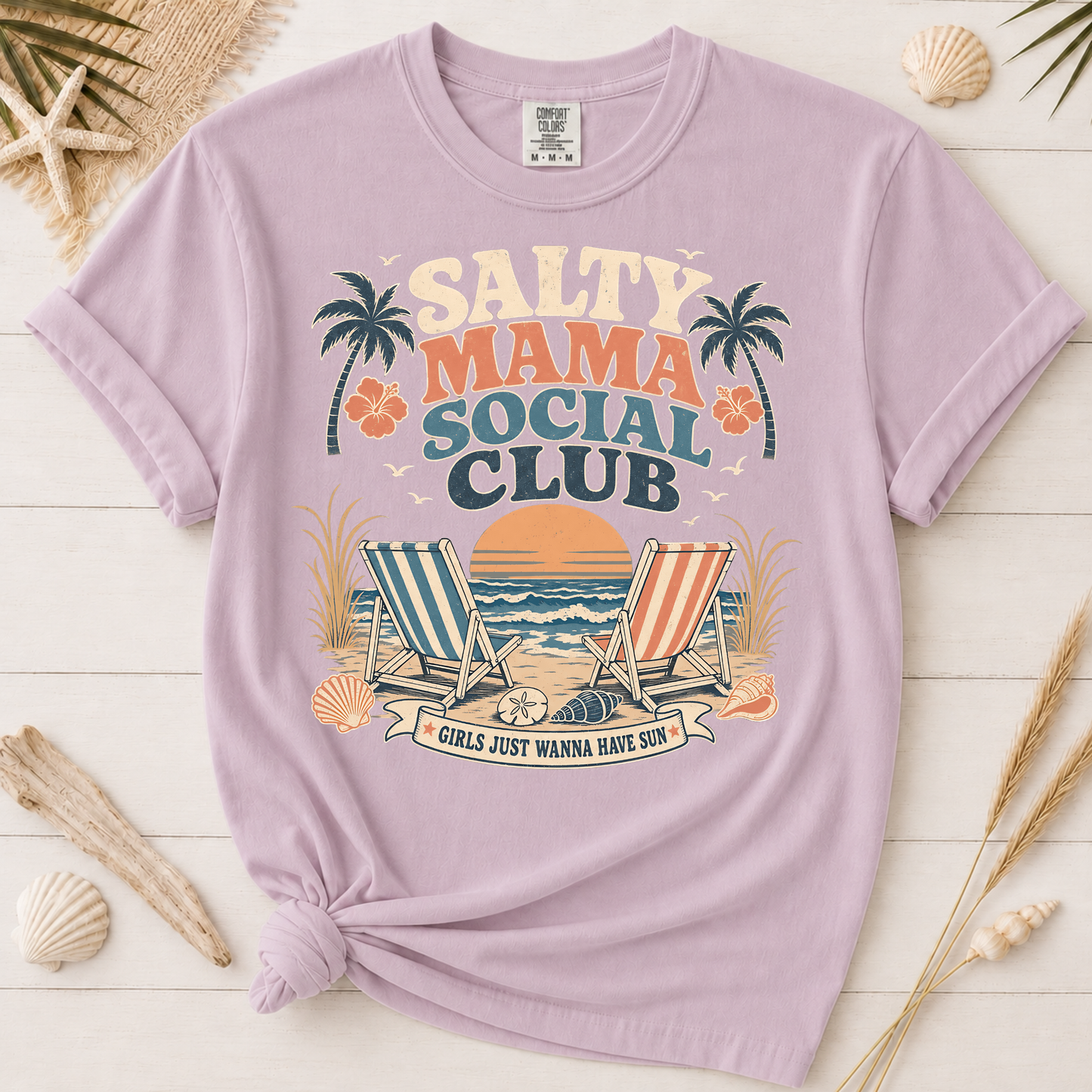 Salty Mama Social Club Graphic Tee