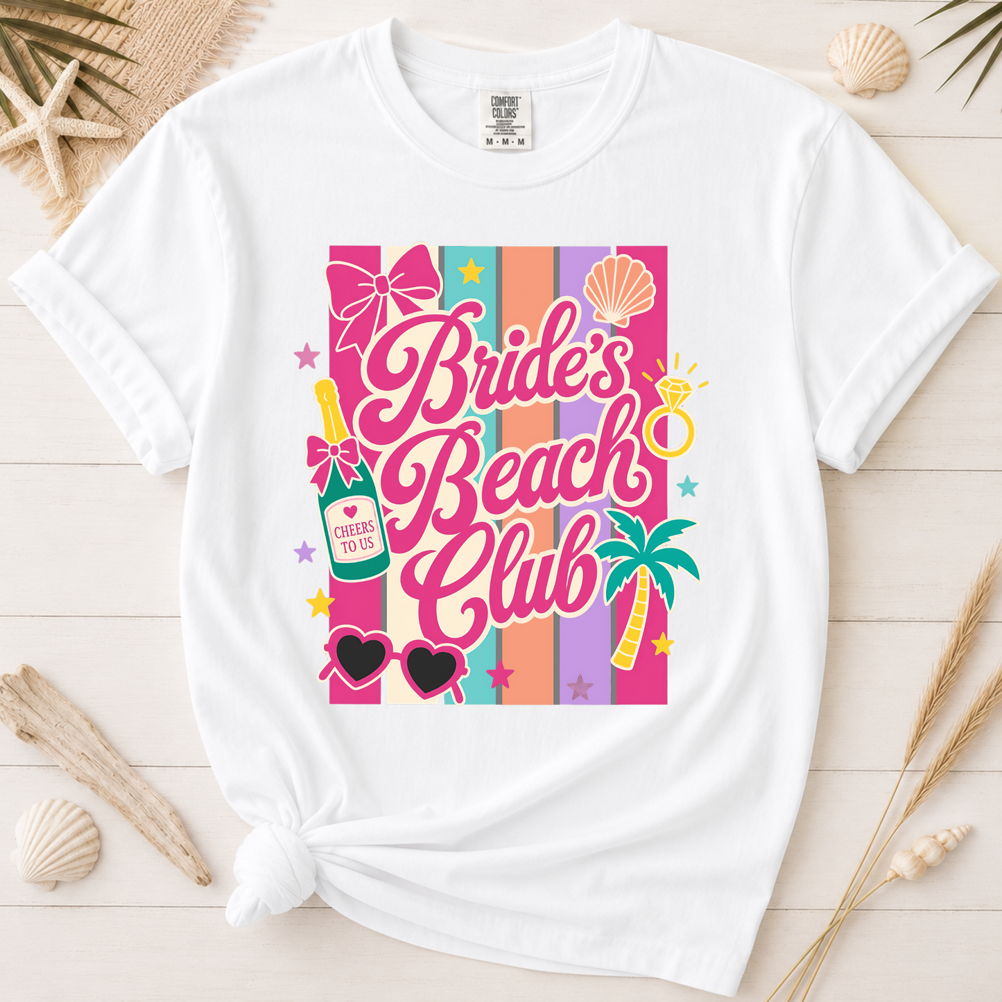 Bride's Beach Club Graphic Tee