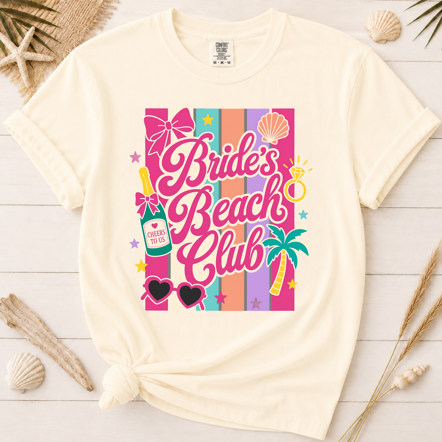 Bride's Beach Club Graphic Tee