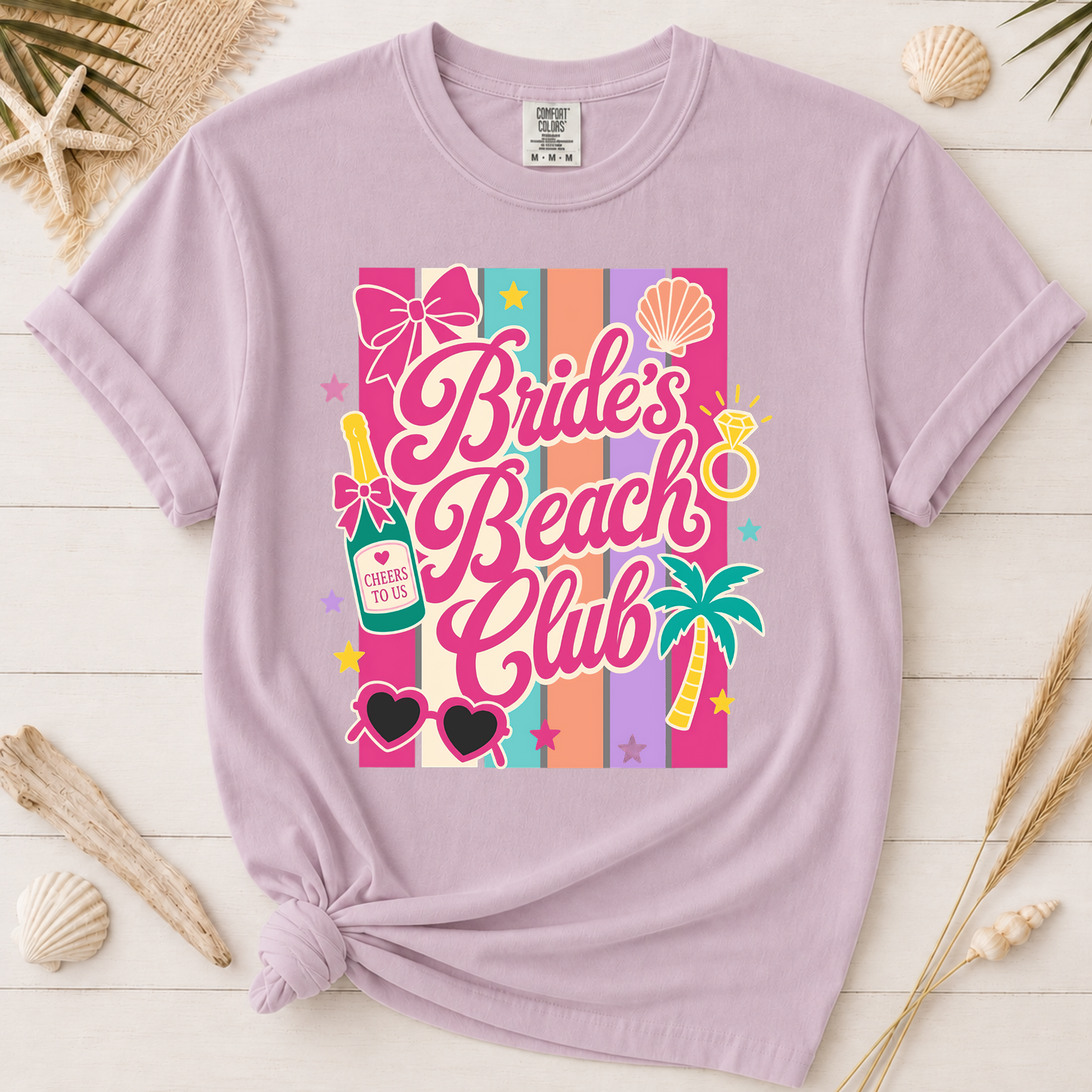Bride's Beach Club Graphic Tee