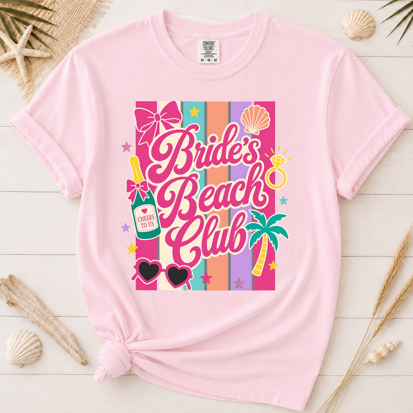 Bride's Beach Club Graphic Tee