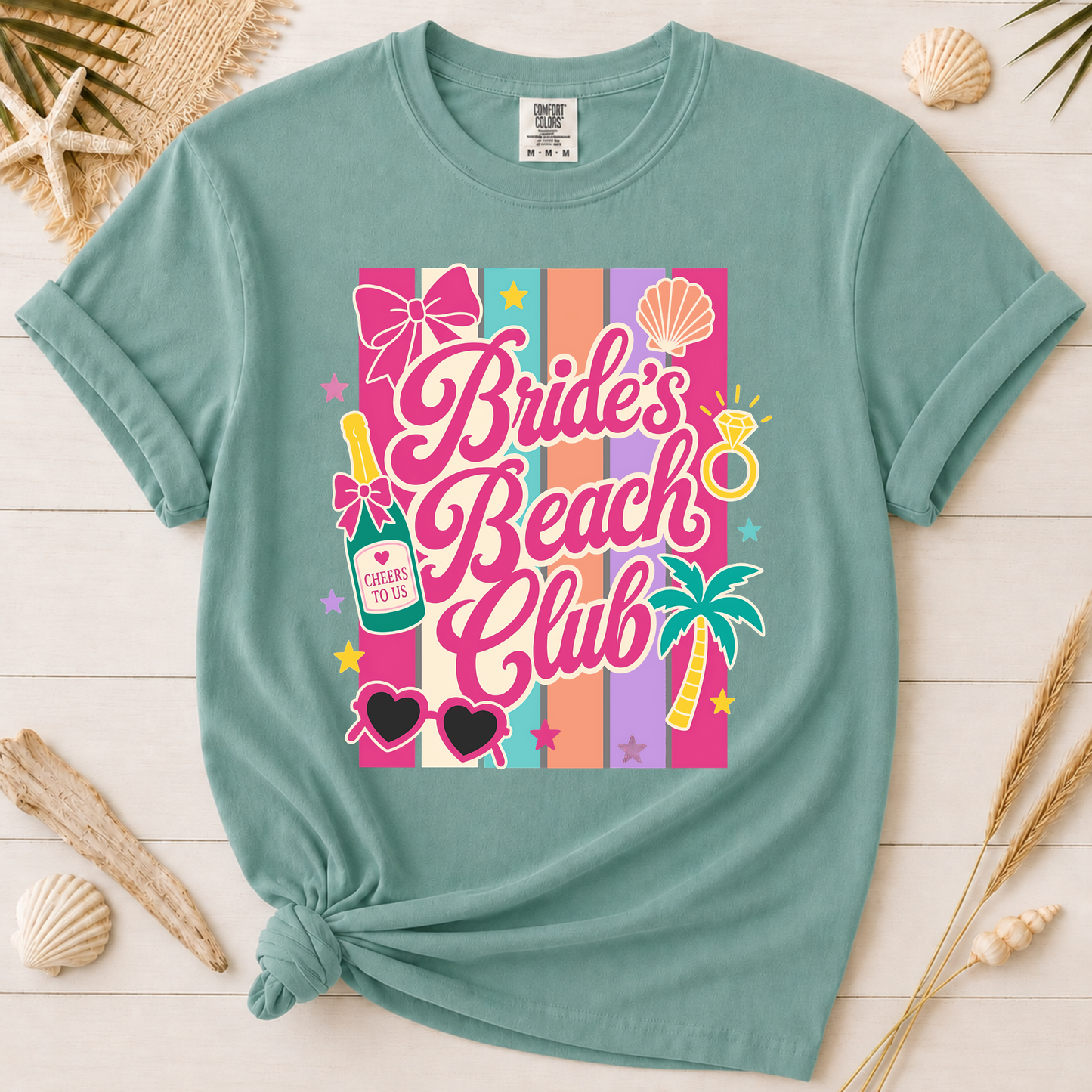 Bride's Beach Club Graphic Tee