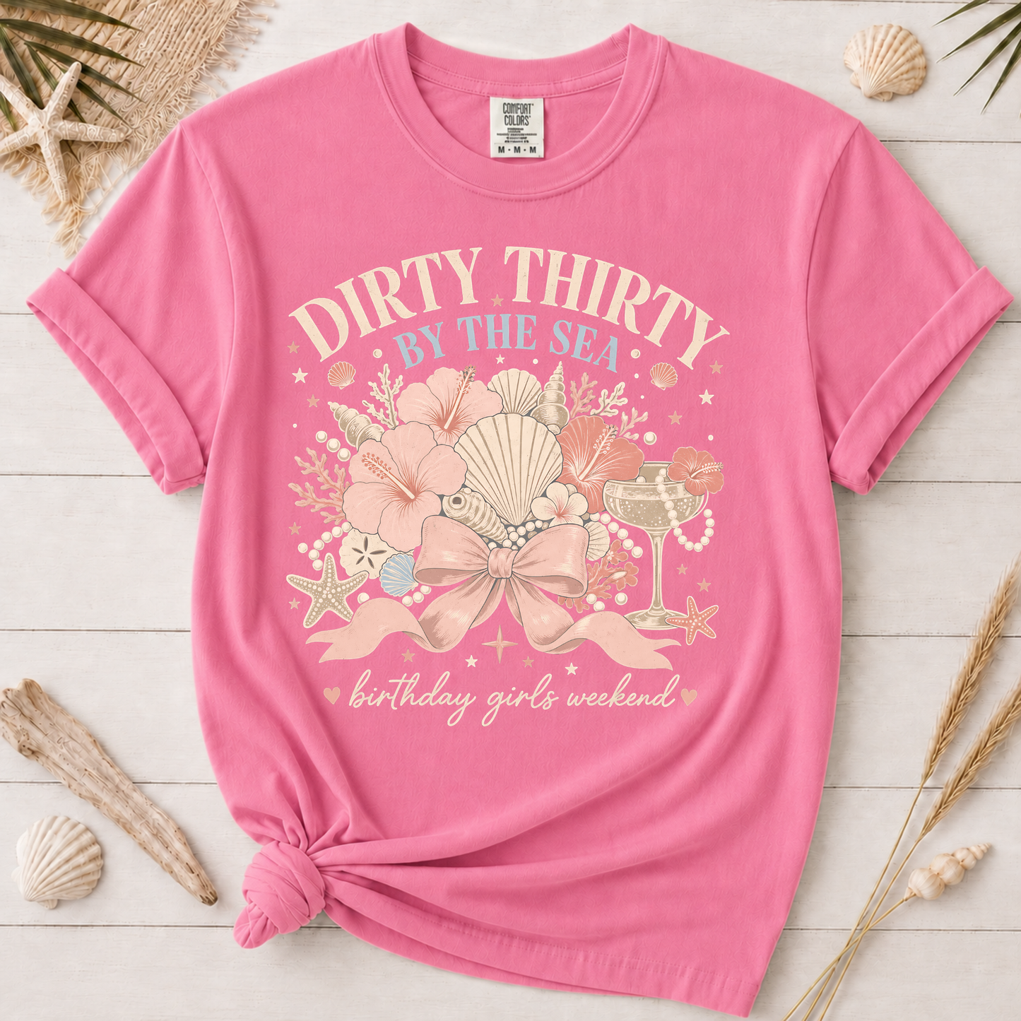 Dirty Thirty by the Sea Graphic Tee