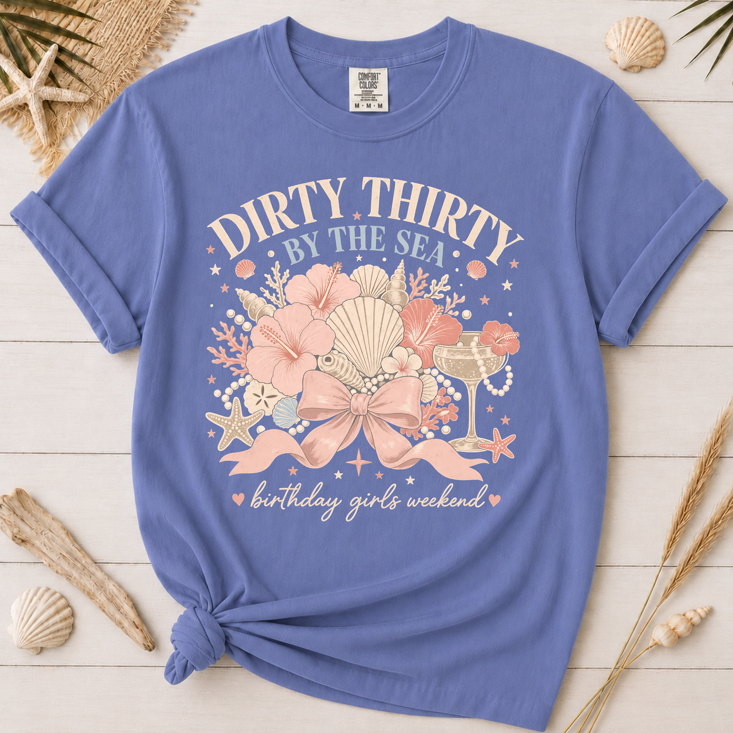 Dirty Thirty by the Sea Graphic Tee