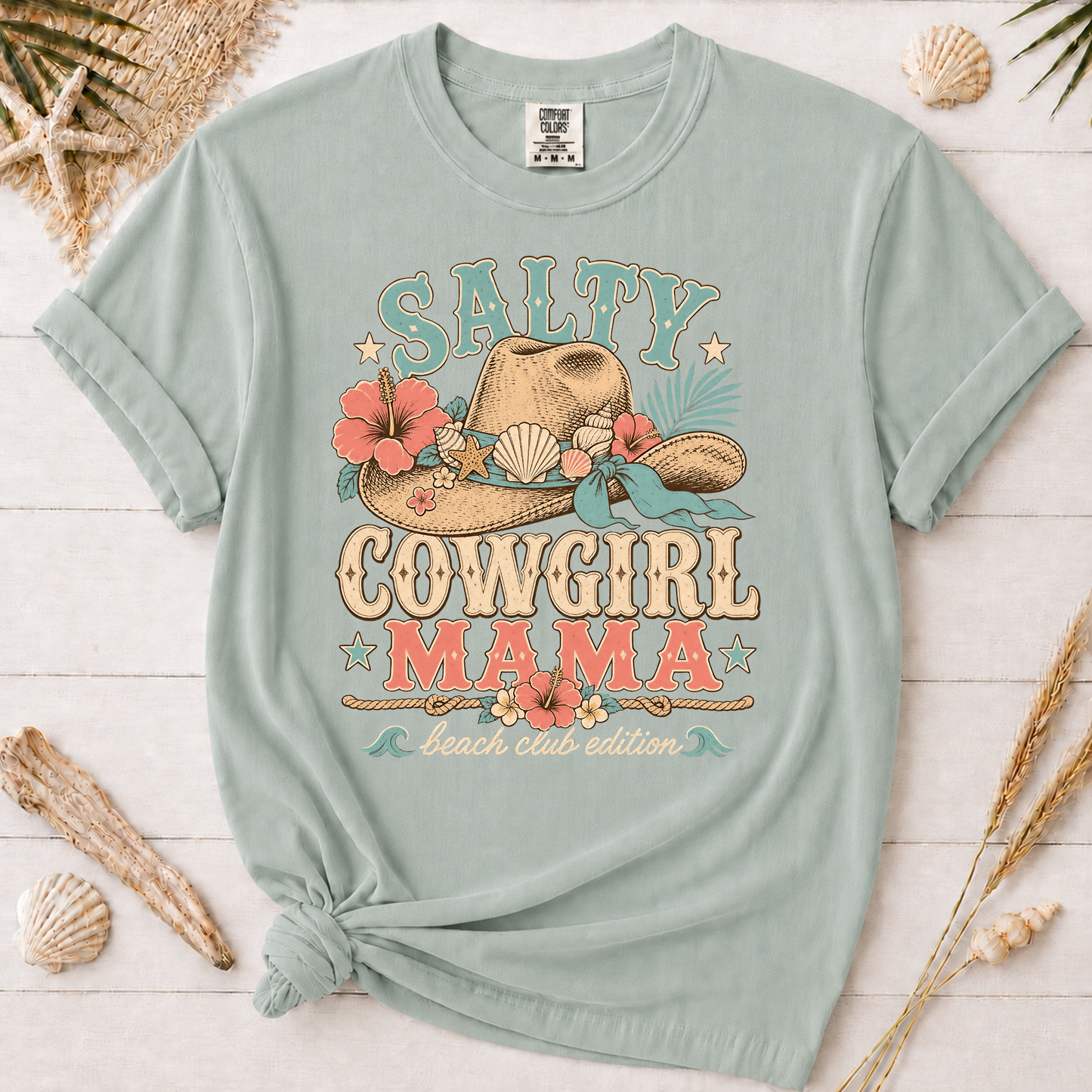 Salty Cowgirl Mama Graphic Tee
