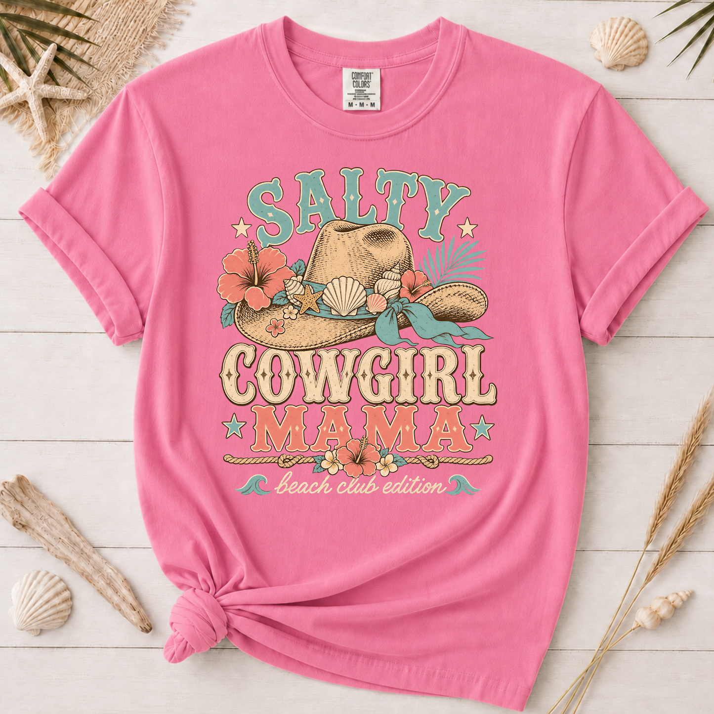 Salty Cowgirl Mama Graphic Tee