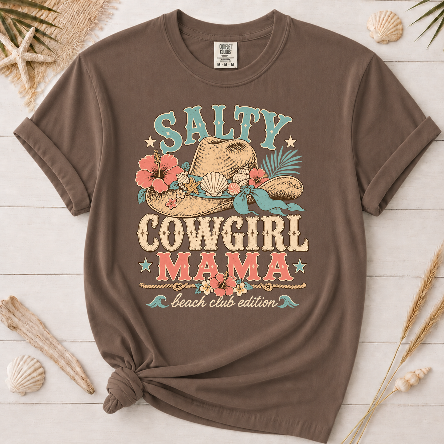 Salty Cowgirl Mama Graphic Tee