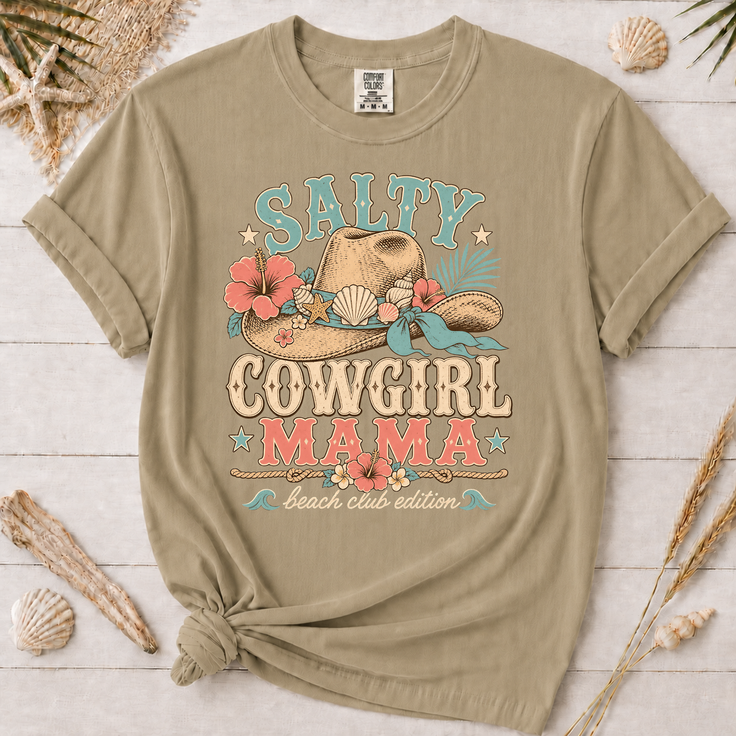 Salty Cowgirl Mama Graphic Tee