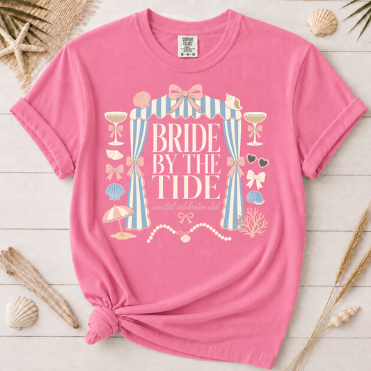 Bride by the Tide Coastal Bachelorette Graphic Tee