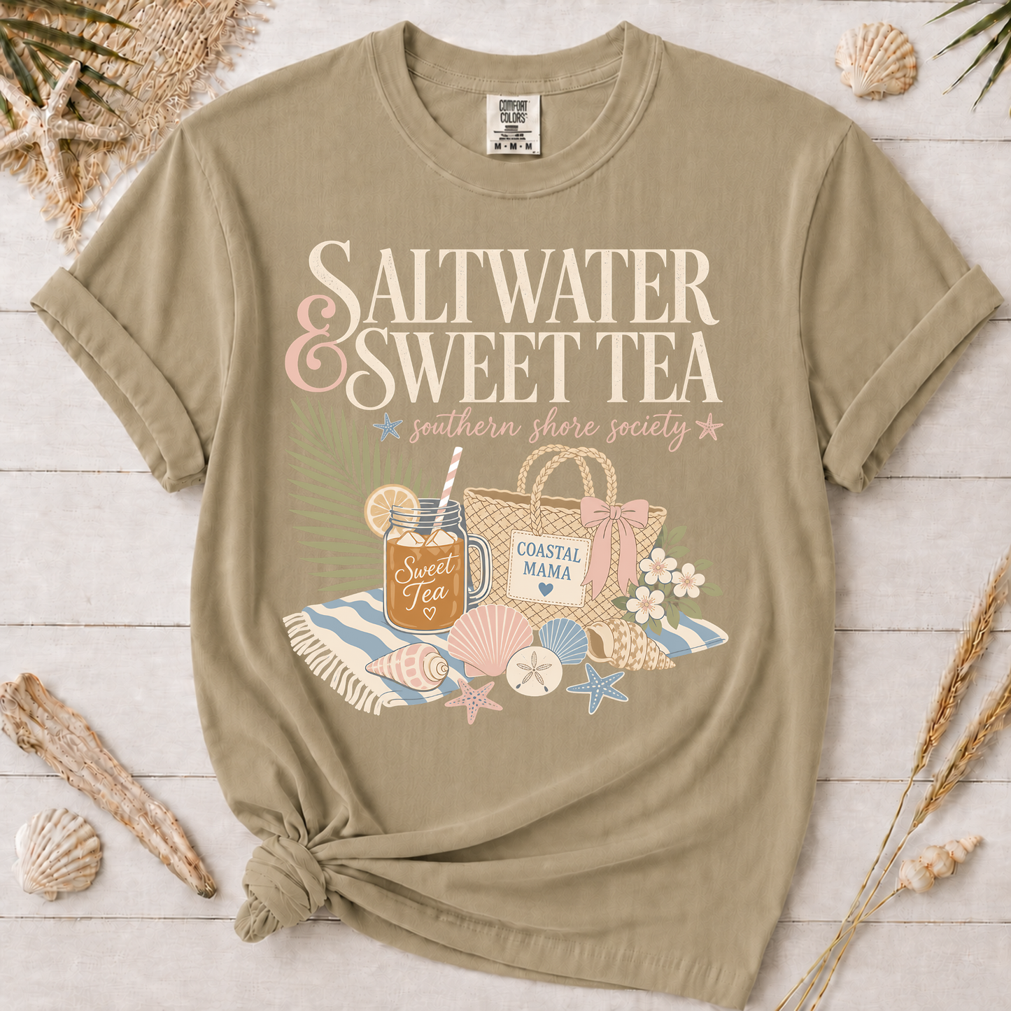 Saltwater & Sweet Tea Coastal Graphic Tee