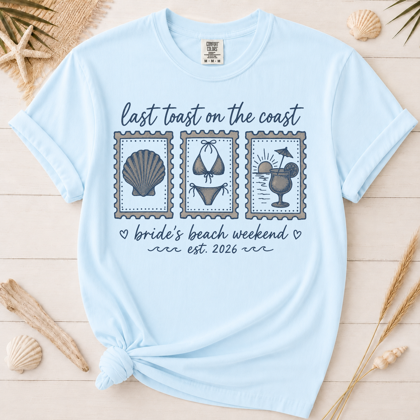 Last Toast on the Coast Graphic Tee