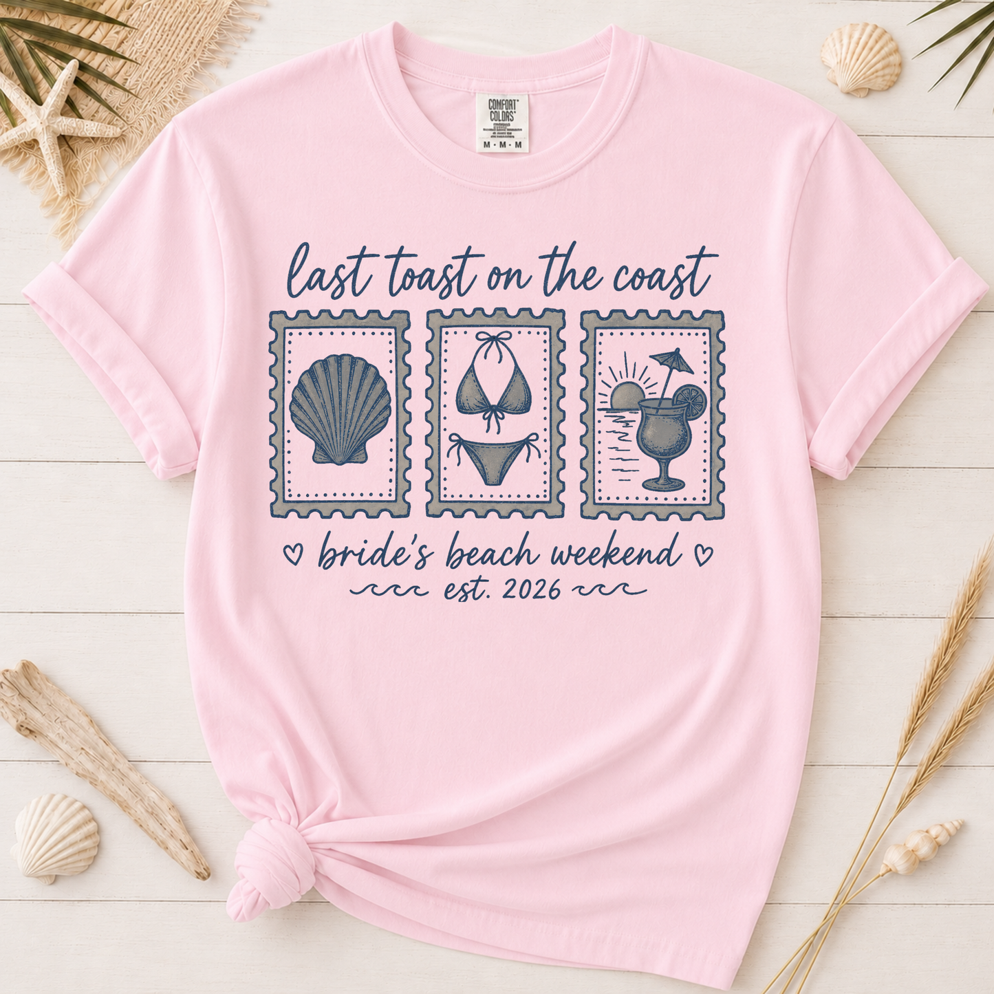 Last Toast on the Coast Graphic Tee