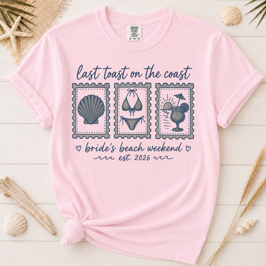 Last Toast on the Coast Graphic Tee