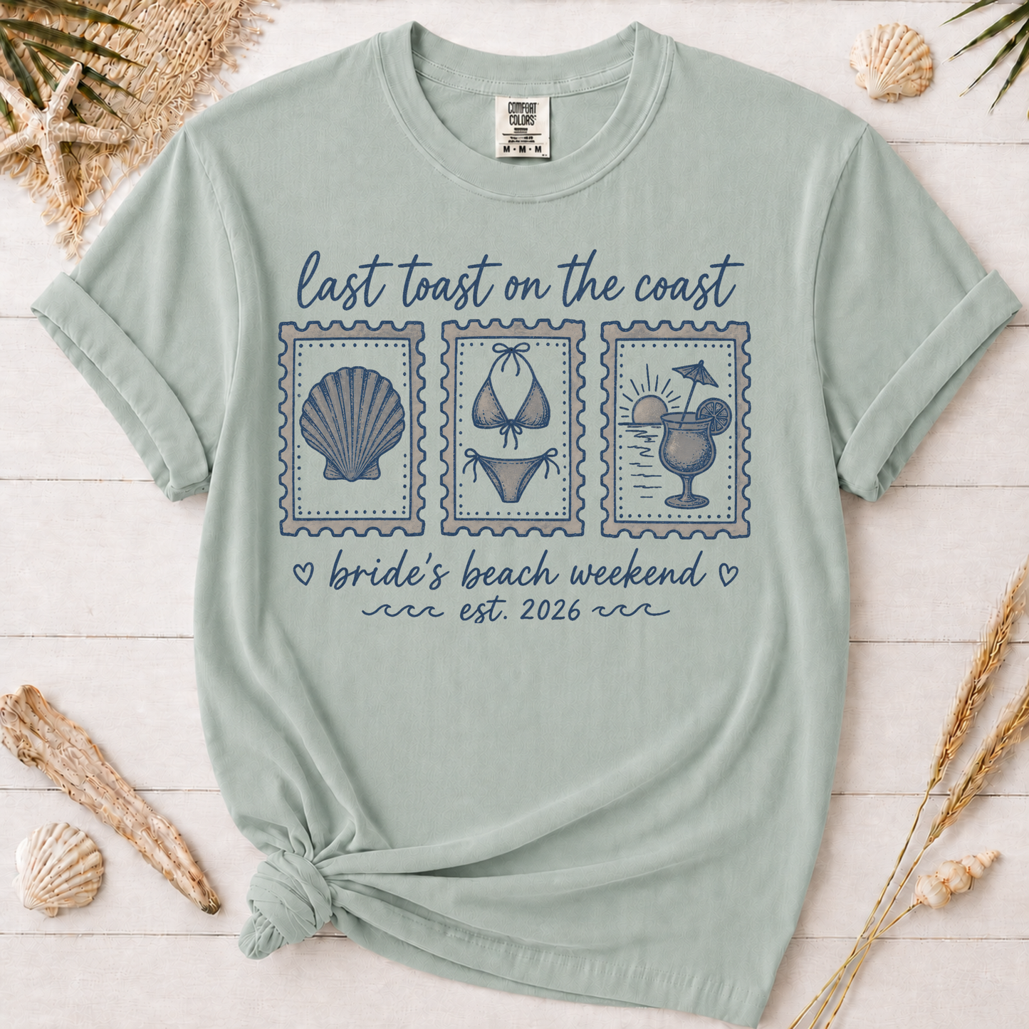 Last Toast on the Coast Graphic Tee