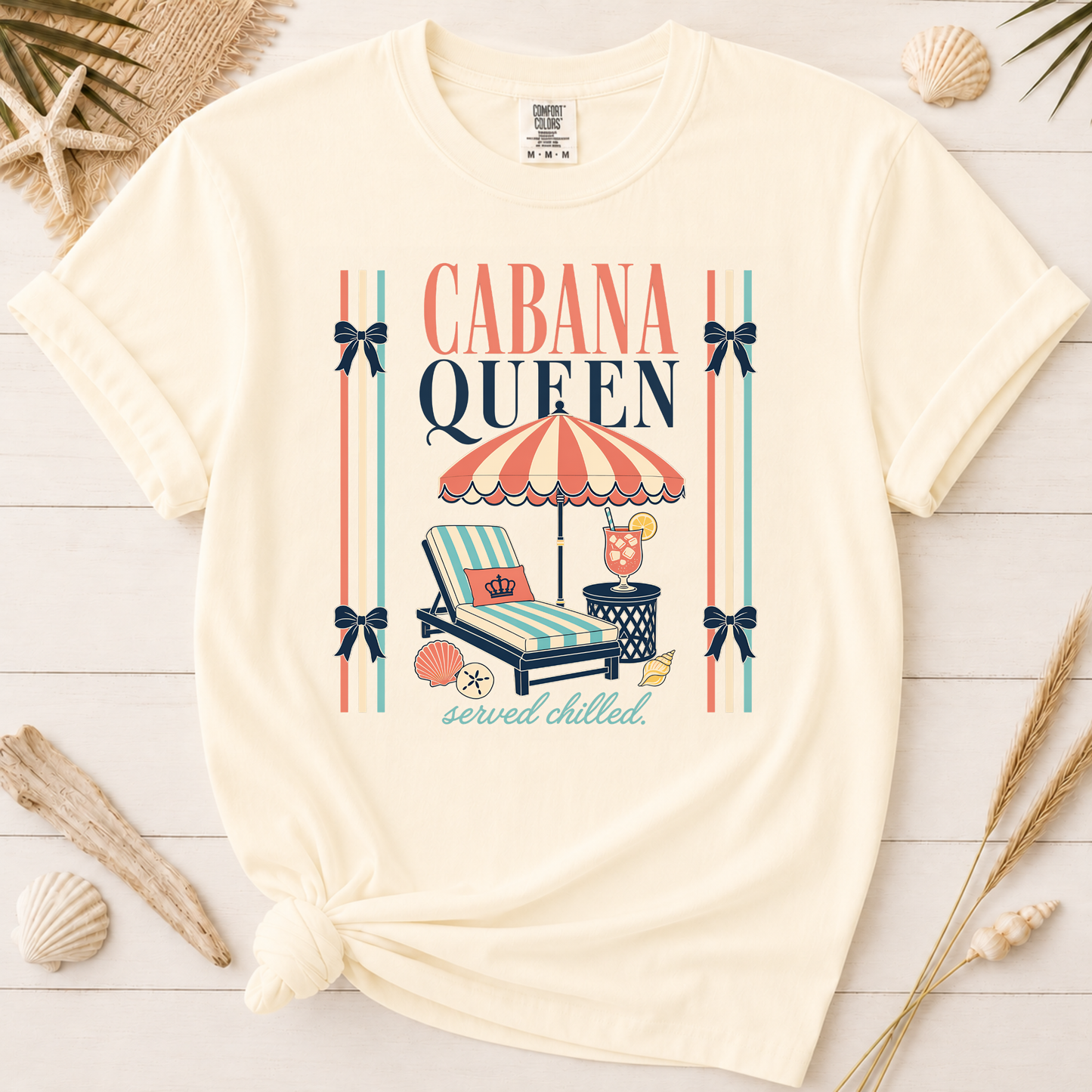 Cabana Queen Beach Club Graphic Tee