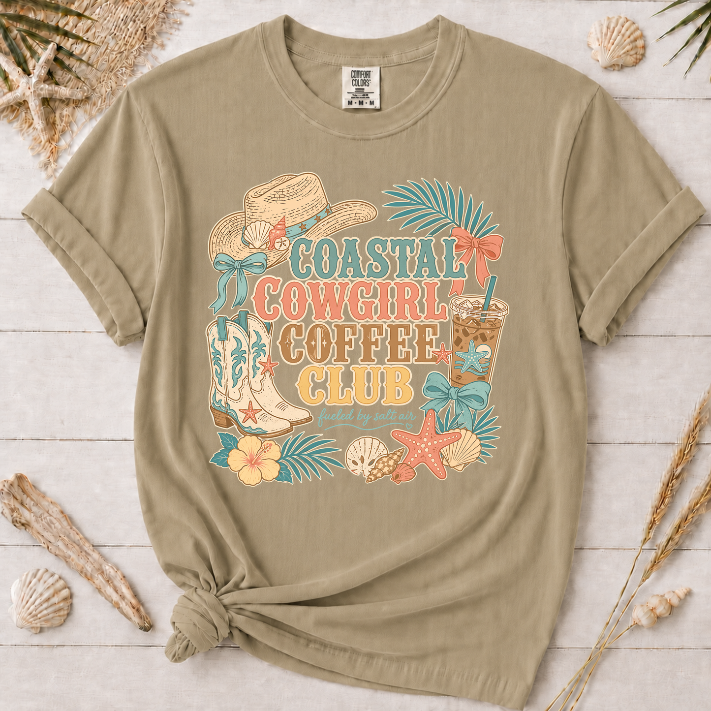 Coastal Cowgirl Coffee Club Graphic Tee