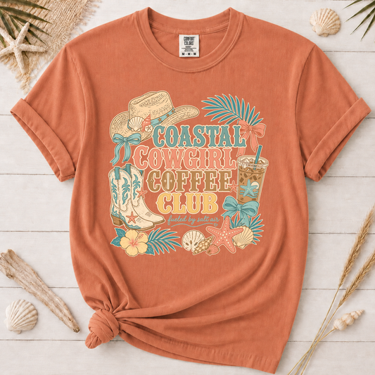 Coastal Cowgirl Coffee Club Graphic Tee
