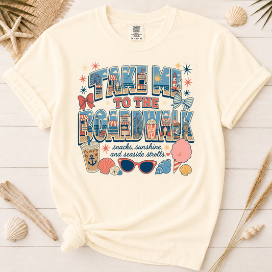 Take Me to the Boardwalk Graphic Tee