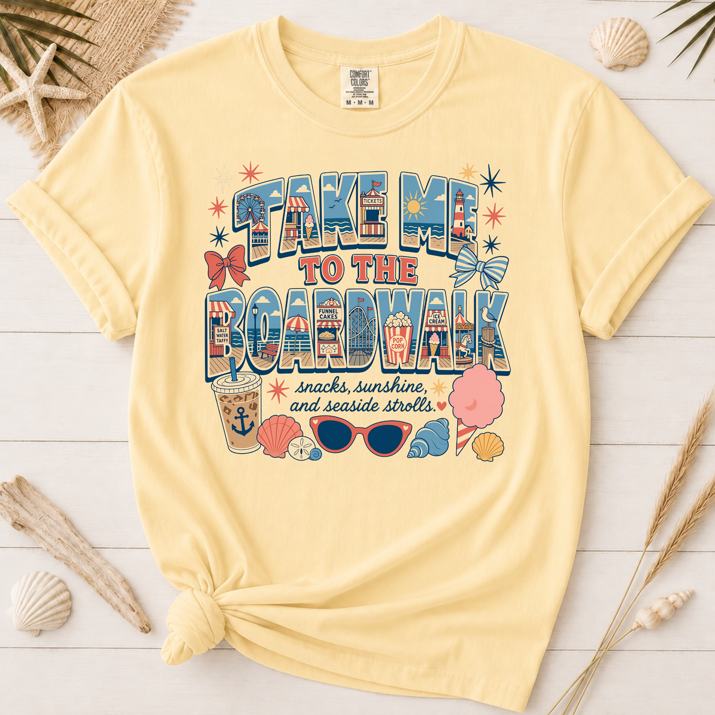 Take Me to the Boardwalk Graphic Tee