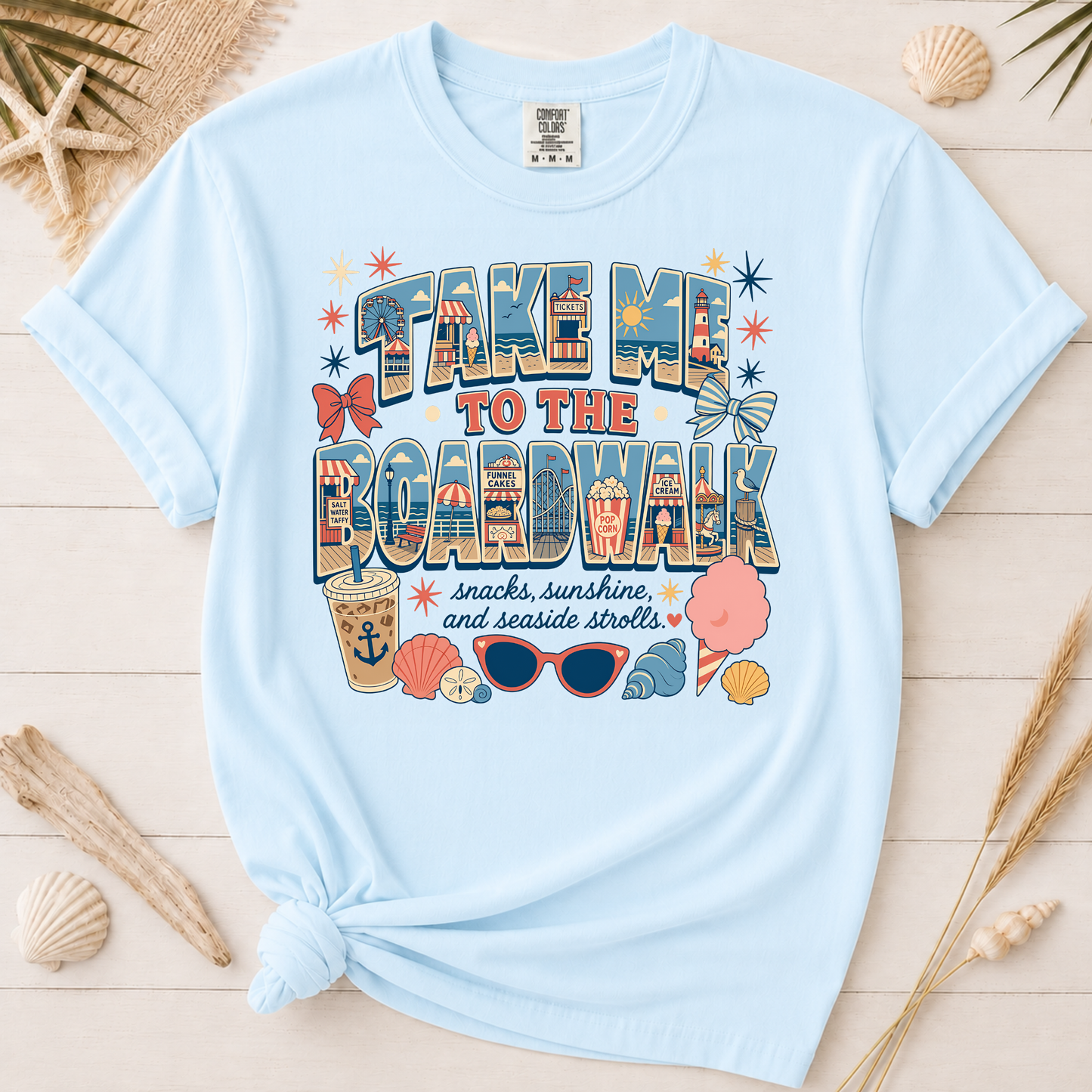 Take Me to the Boardwalk Graphic Tee