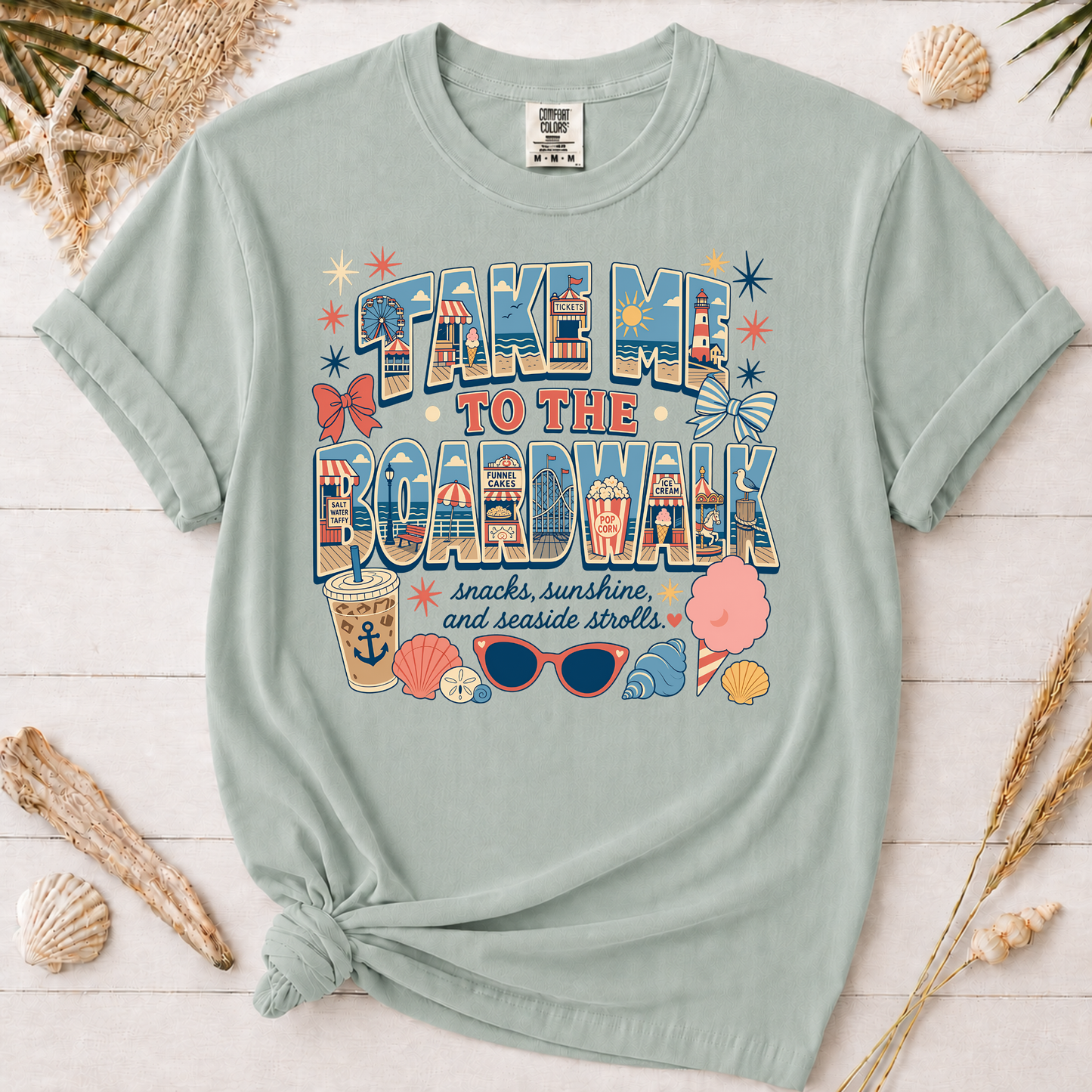 Take Me to the Boardwalk Graphic Tee