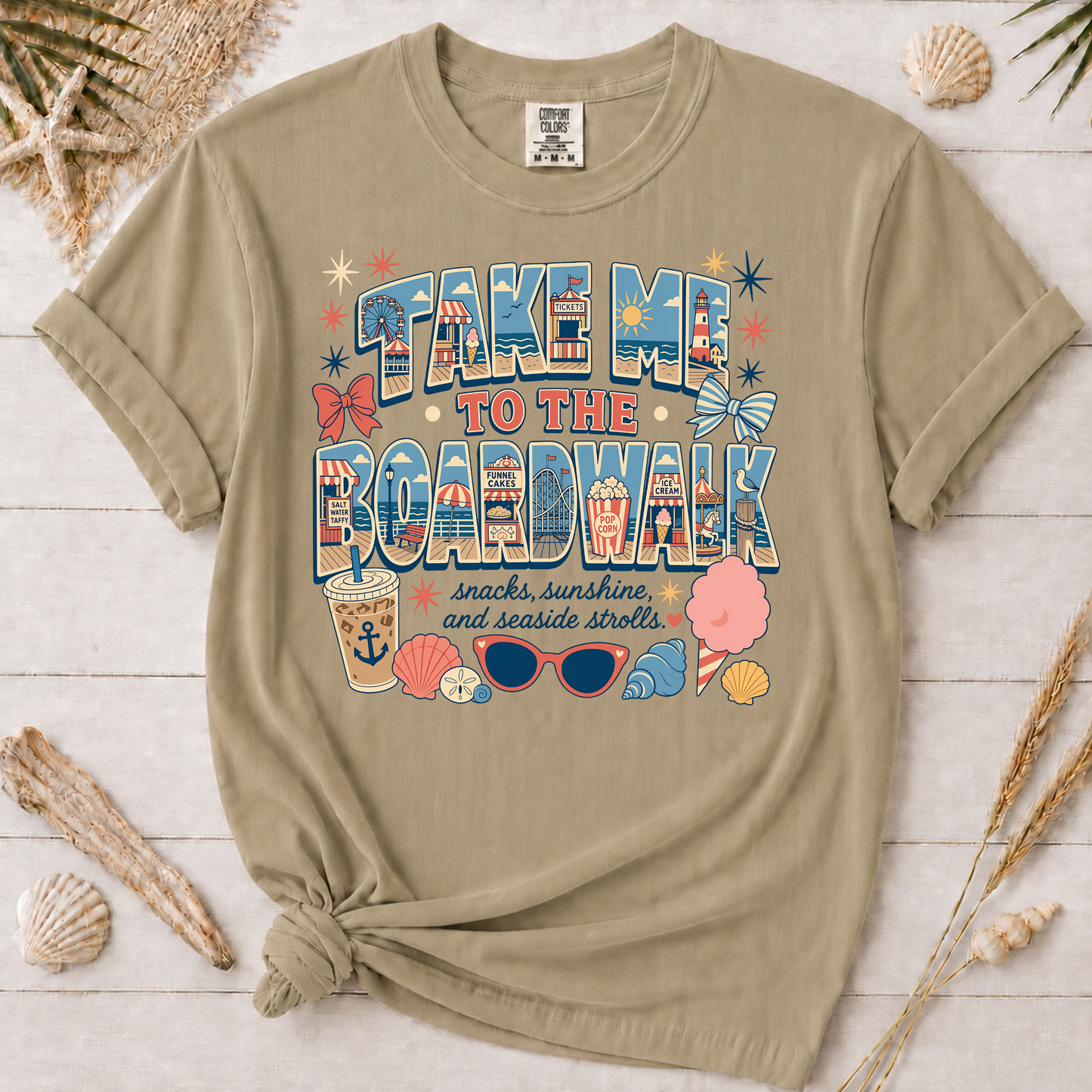 Take Me to the Boardwalk Graphic Tee