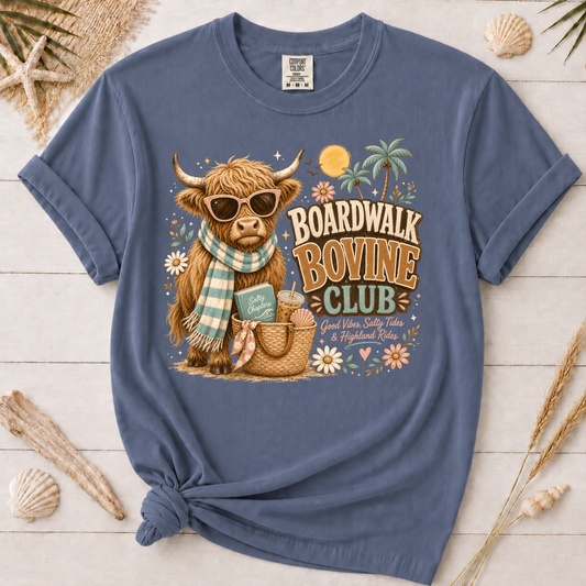 Boardwalk Bovine Club Graphic Tee