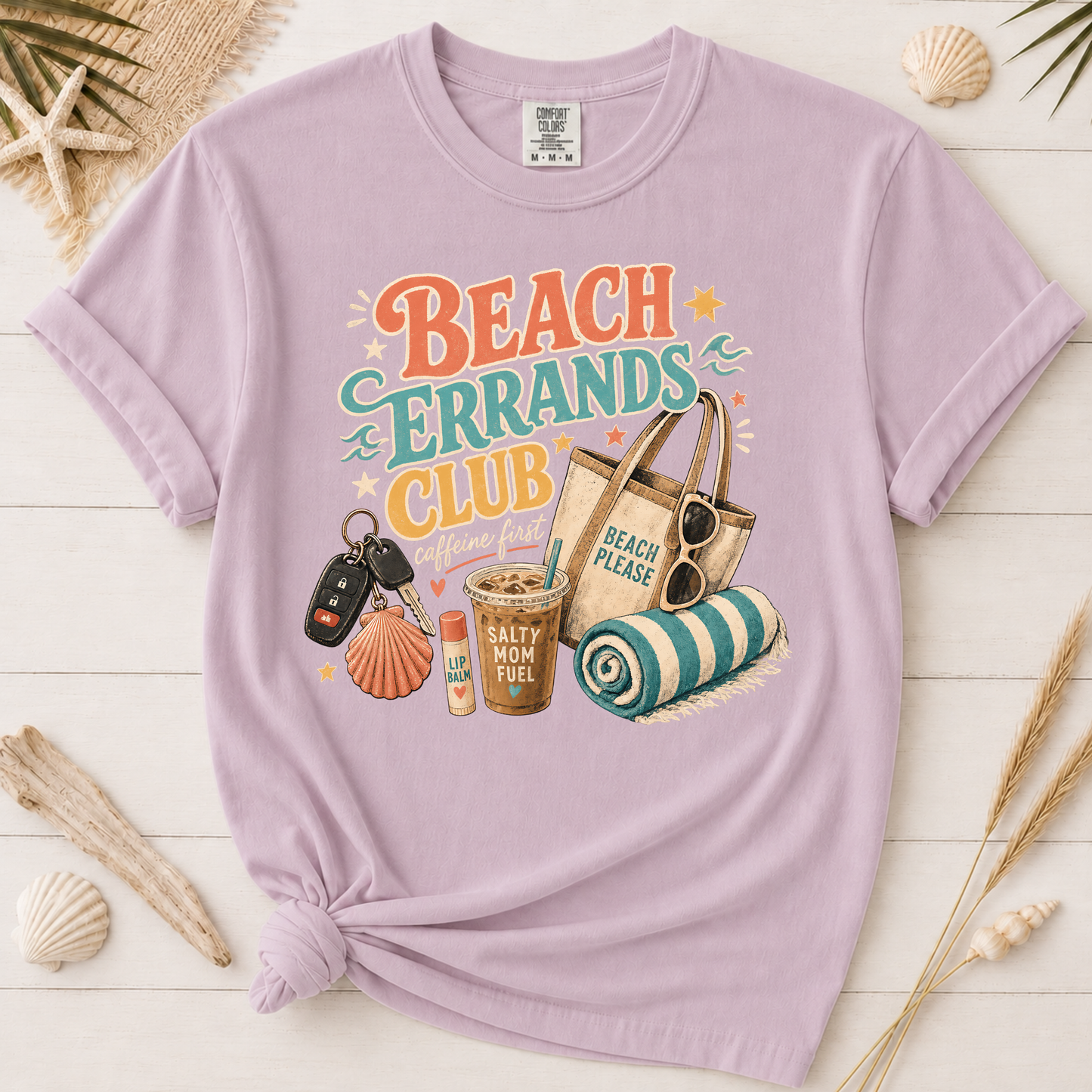 Beach Errands Club Graphic Tee