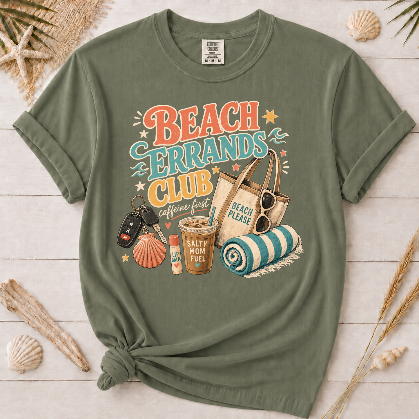 Beach Errands Club Graphic Tee