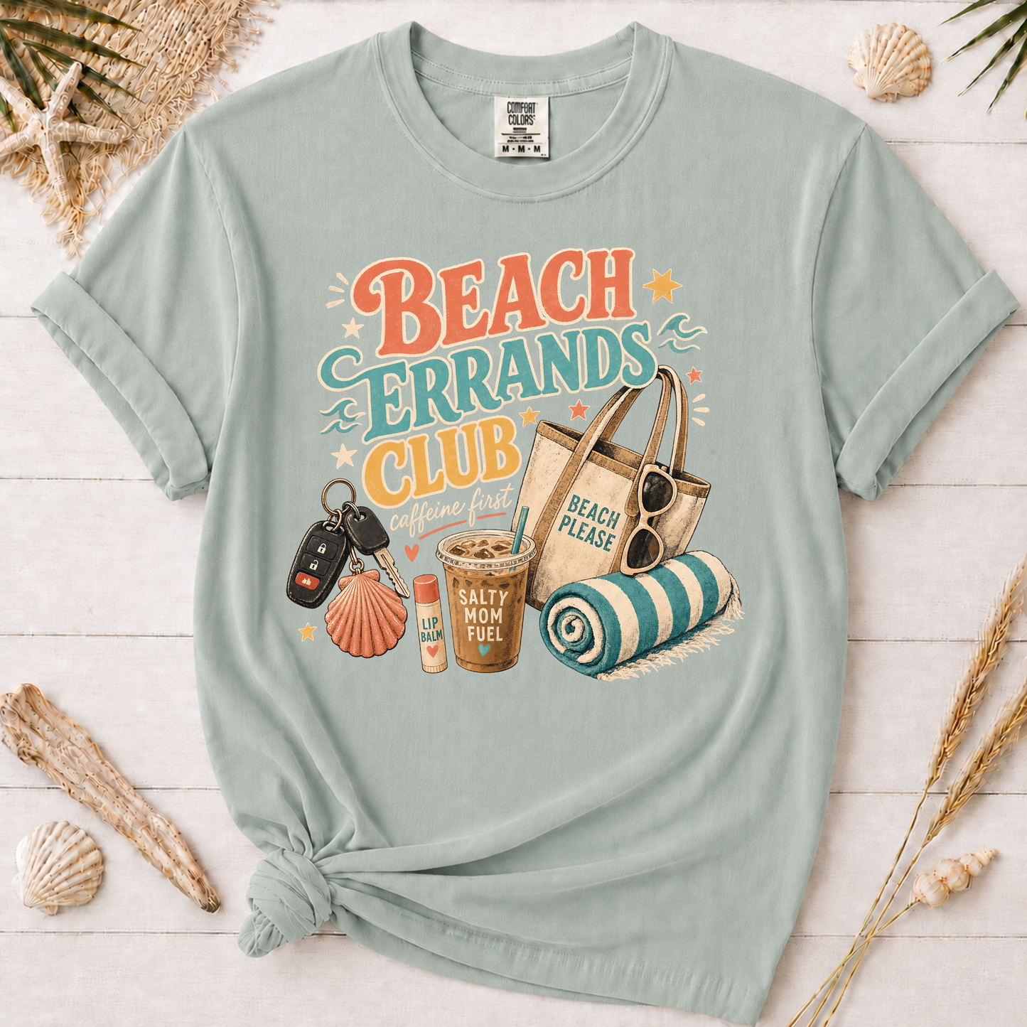 Beach Errands Club Graphic Tee