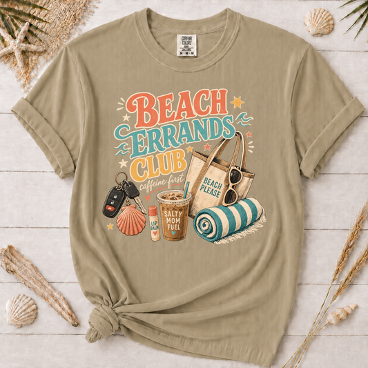 Beach Errands Club Graphic Tee
