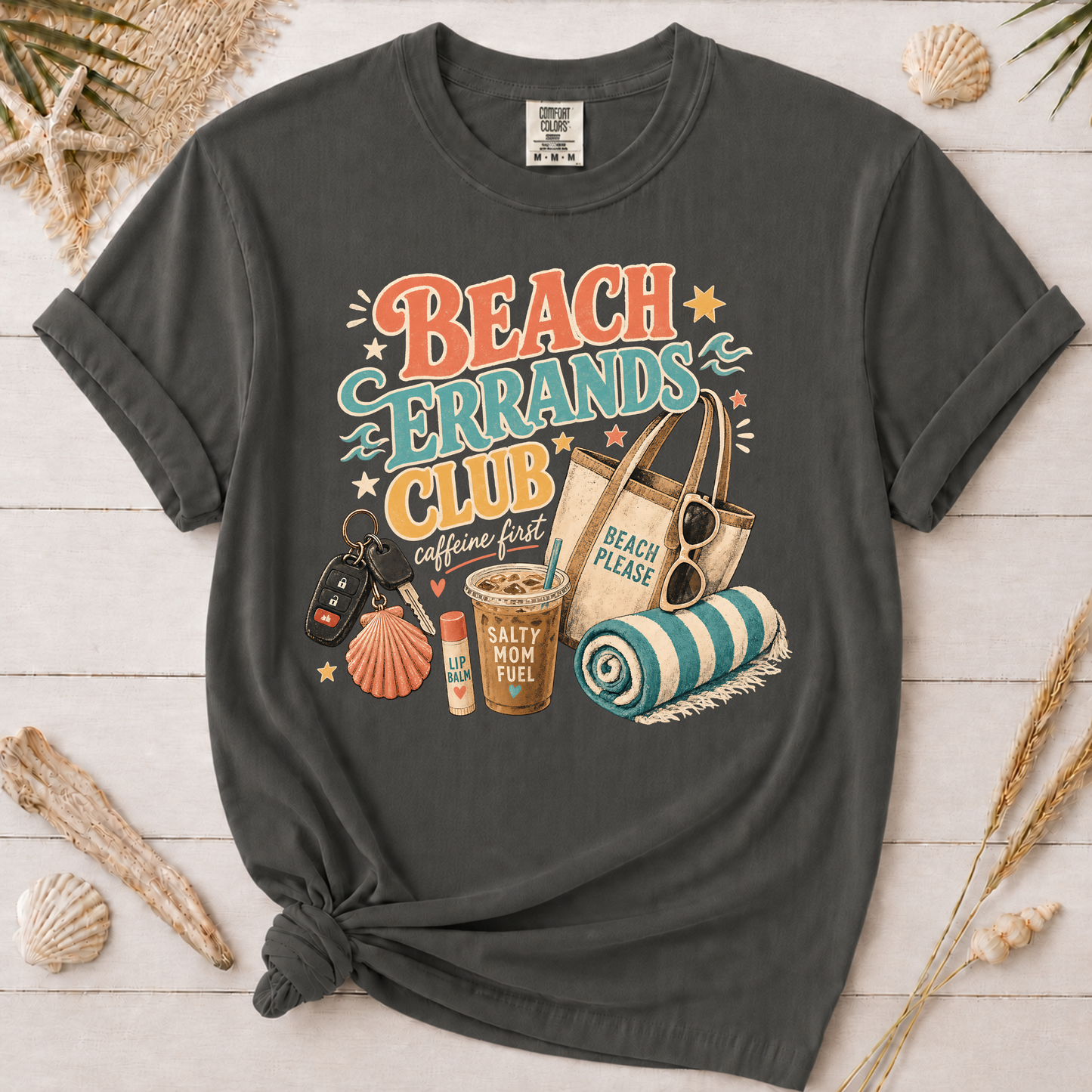 Beach Errands Club Graphic Tee
