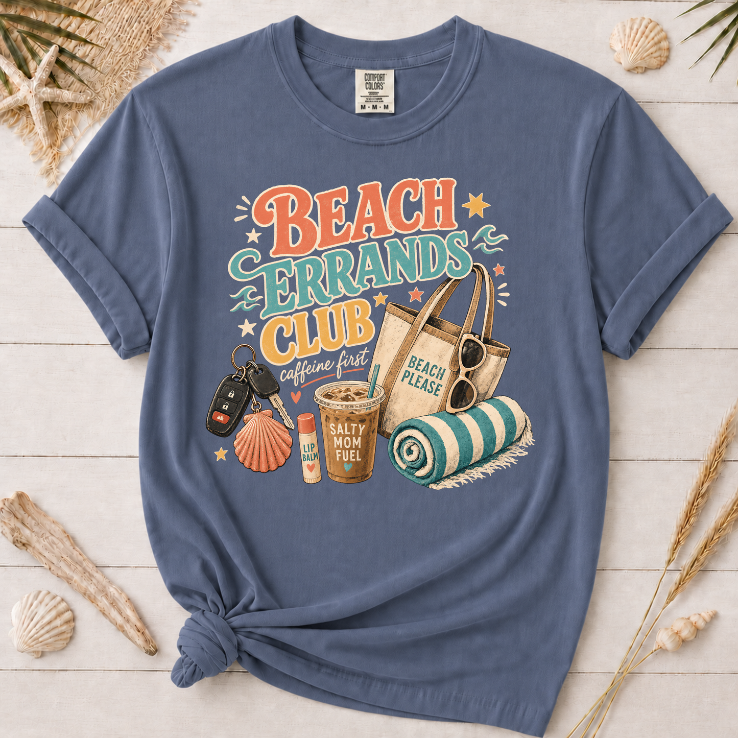 Beach Errands Club Graphic Tee