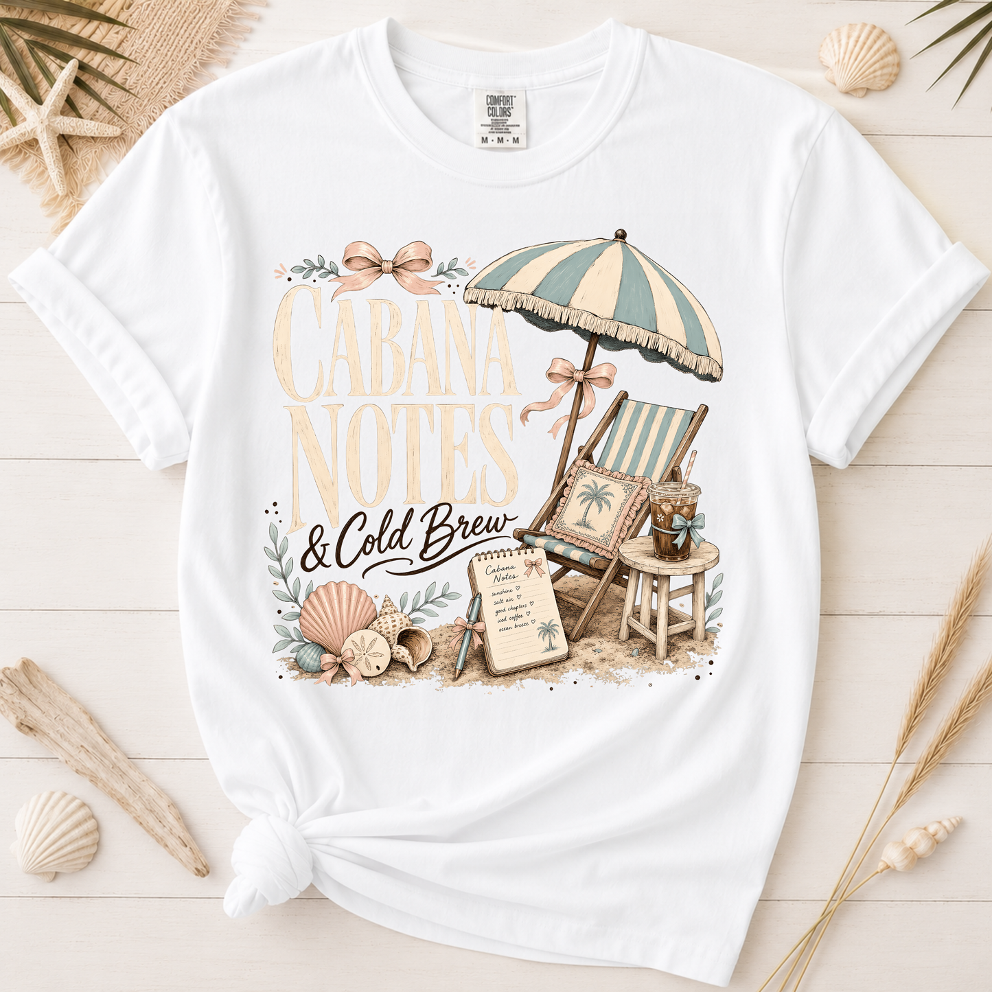 Cabana Notes & Cold Brew Graphic Tee