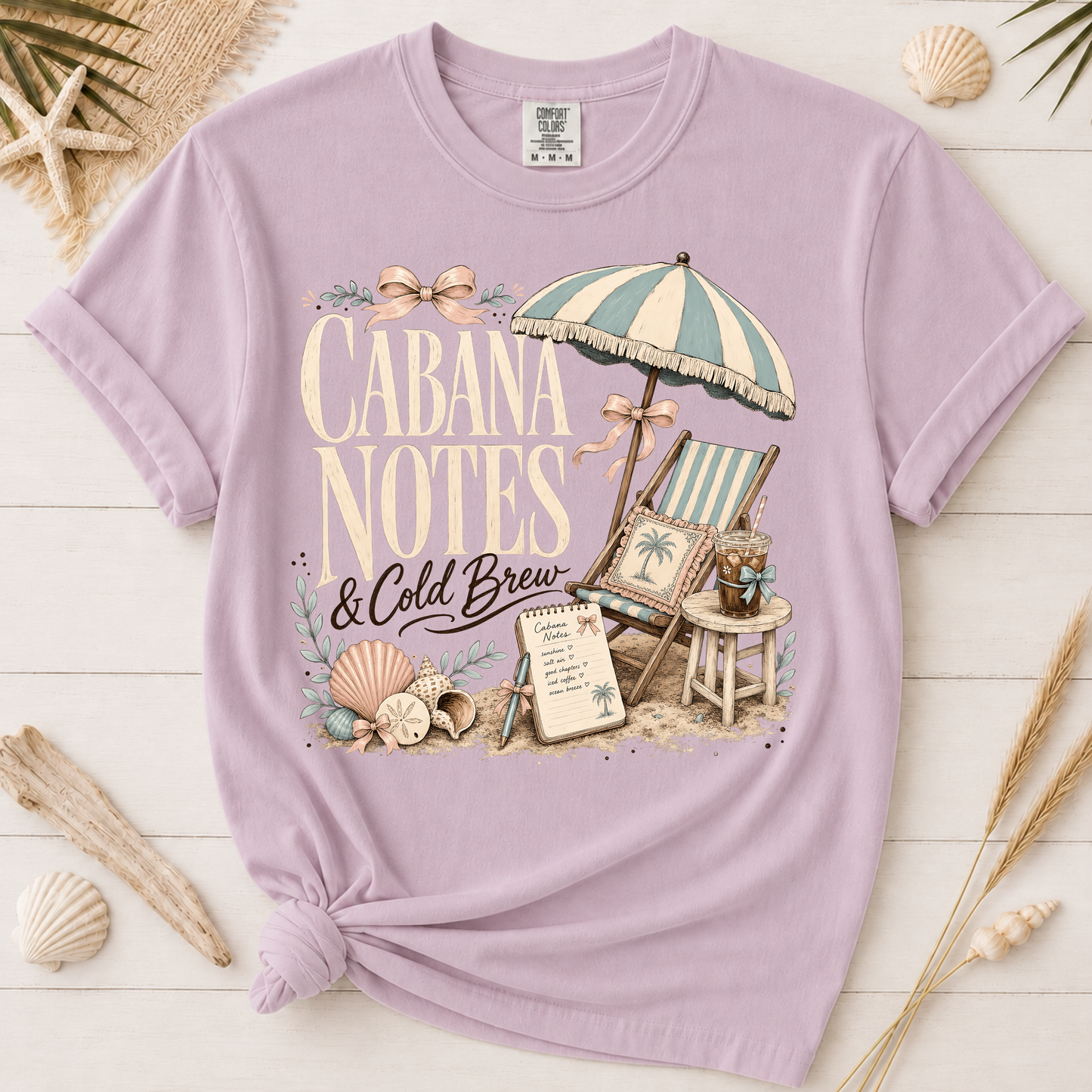 Cabana Notes & Cold Brew Graphic Tee
