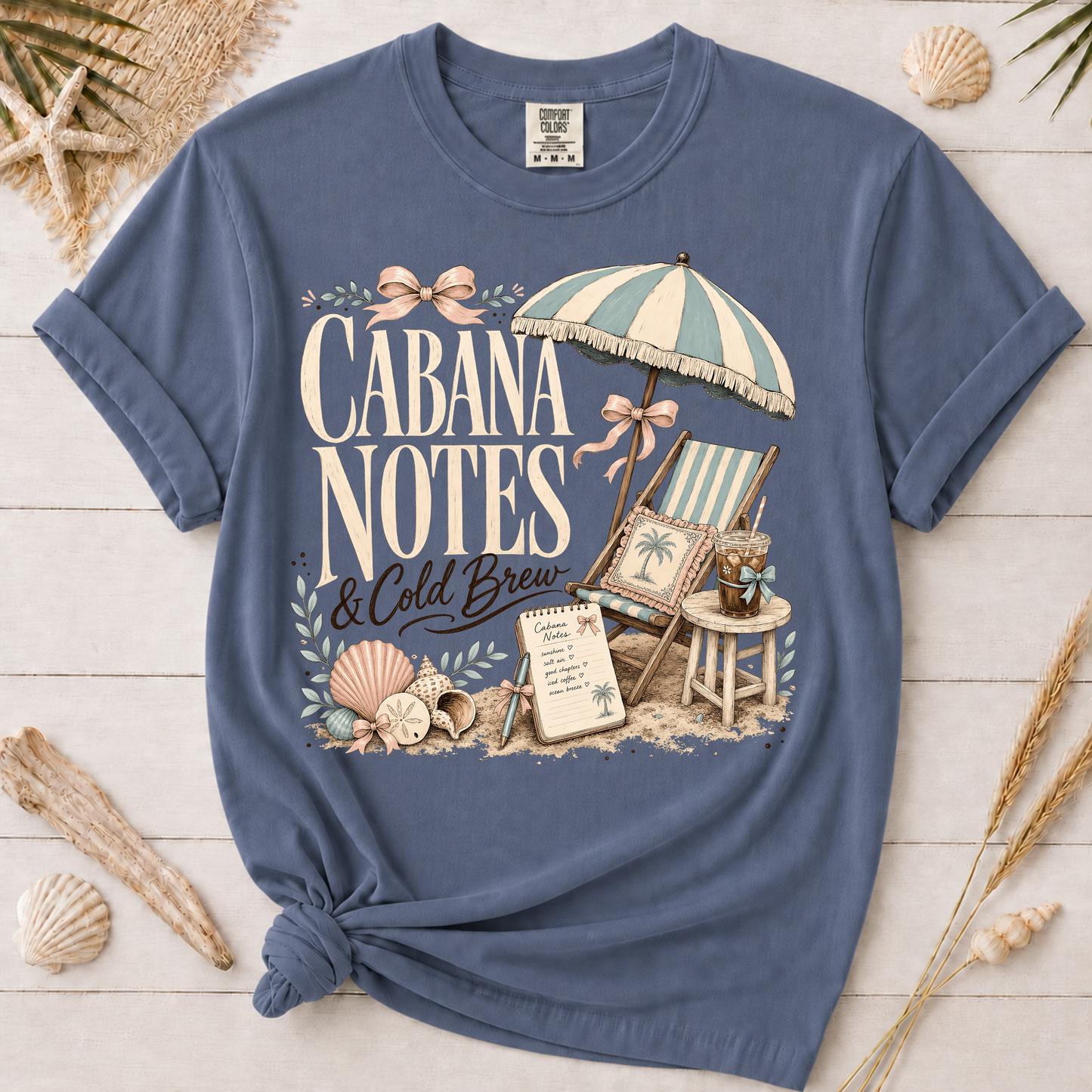 Cabana Notes & Cold Brew Graphic Tee