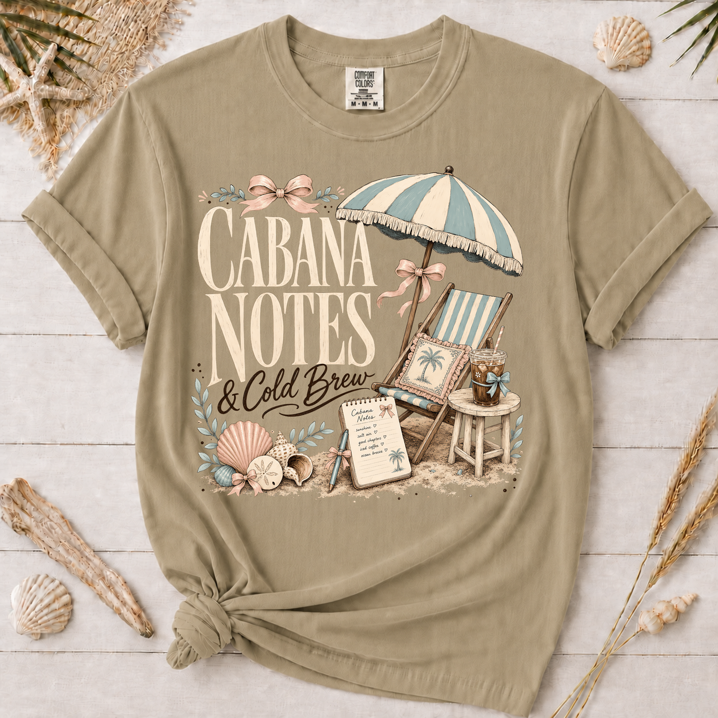 Cabana Notes & Cold Brew Graphic Tee