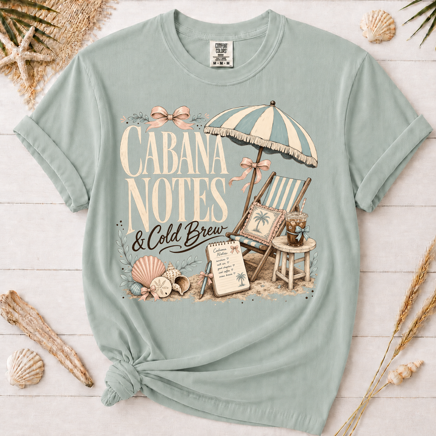 Cabana Notes & Cold Brew Graphic Tee