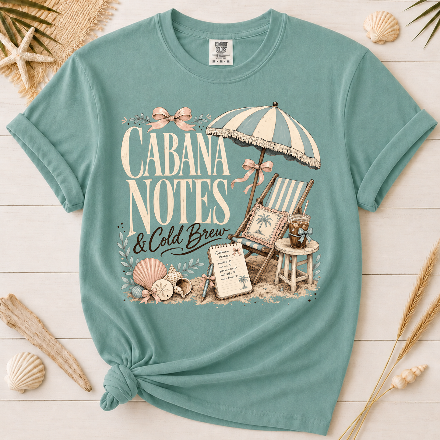 Cabana Notes & Cold Brew Graphic Tee