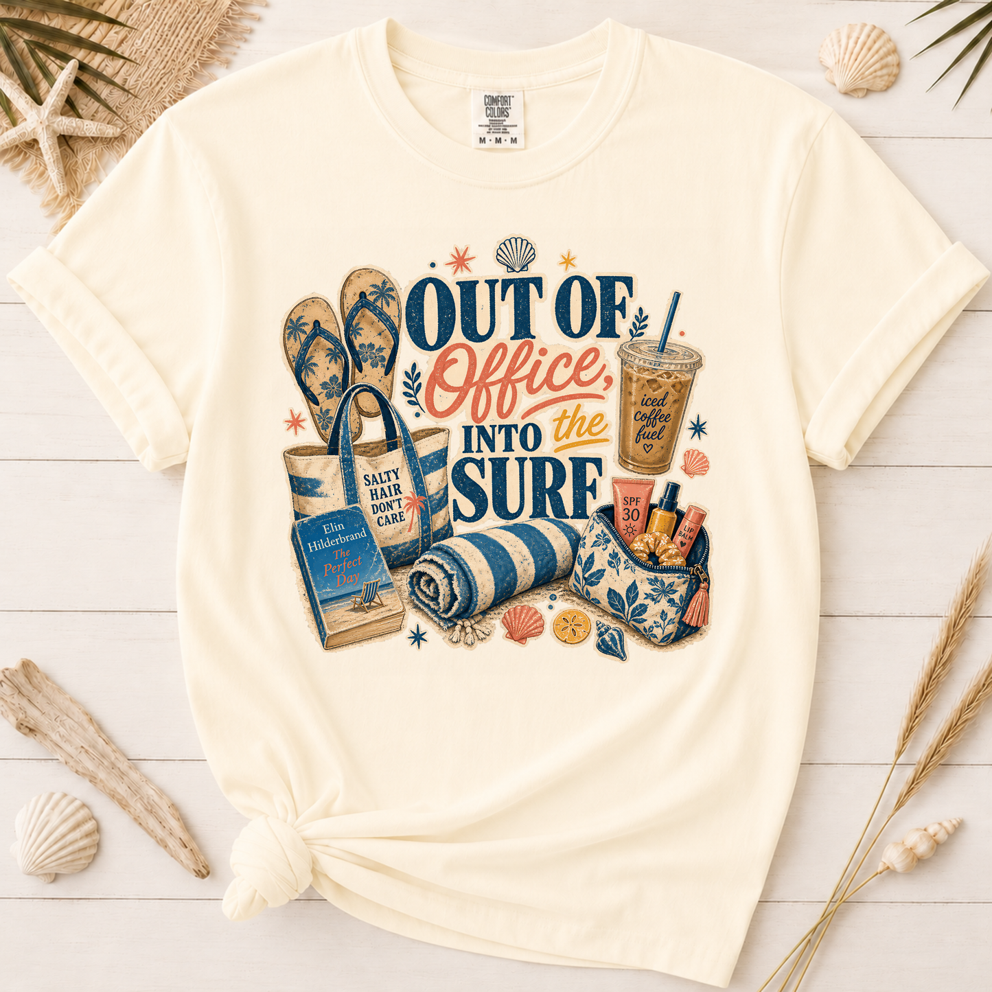 Out of Office, Into the Surf Graphic Tee