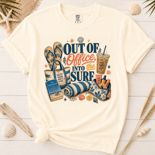 Out of Office, Into the Surf Graphic Tee
