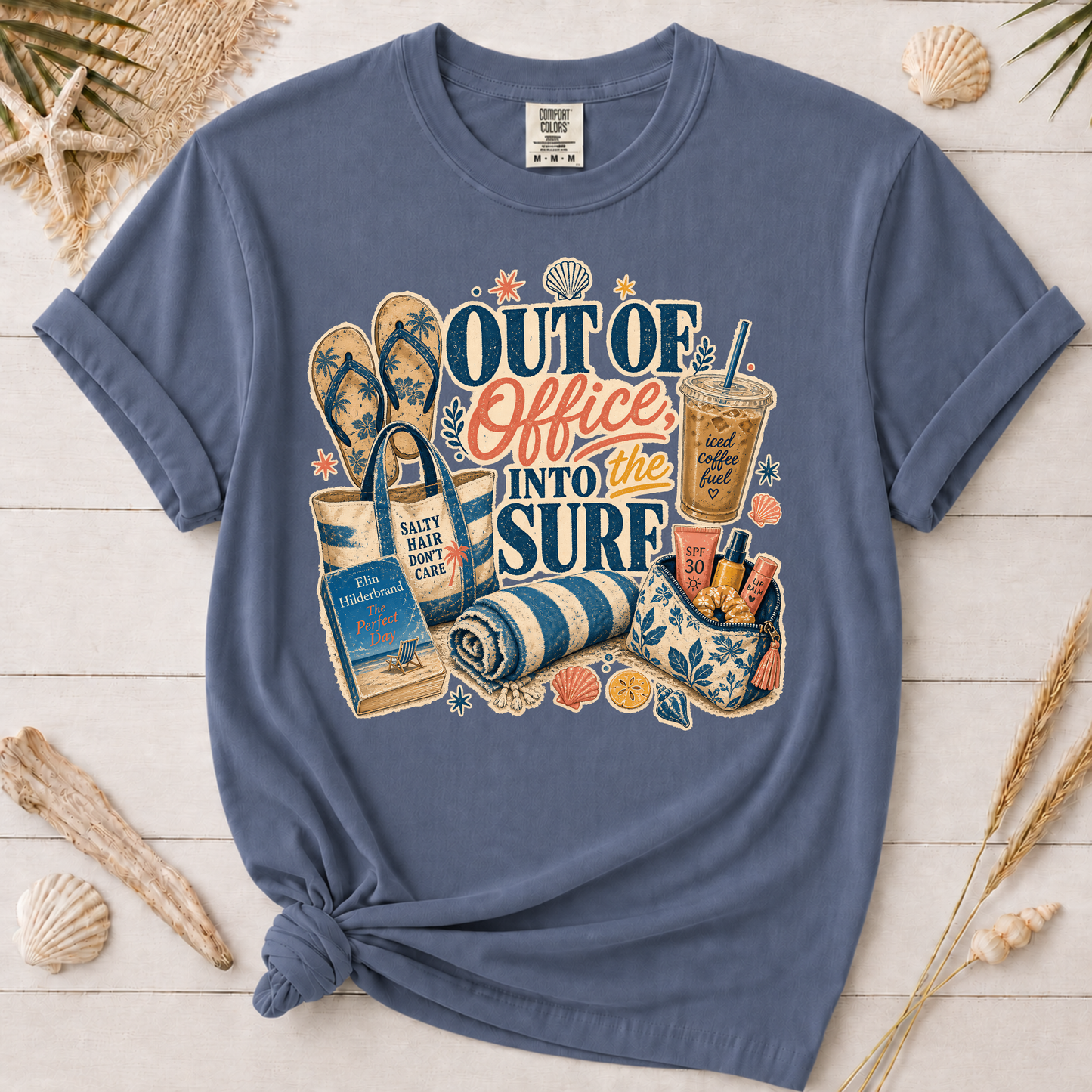 Out of Office, Into the Surf Graphic Tee
