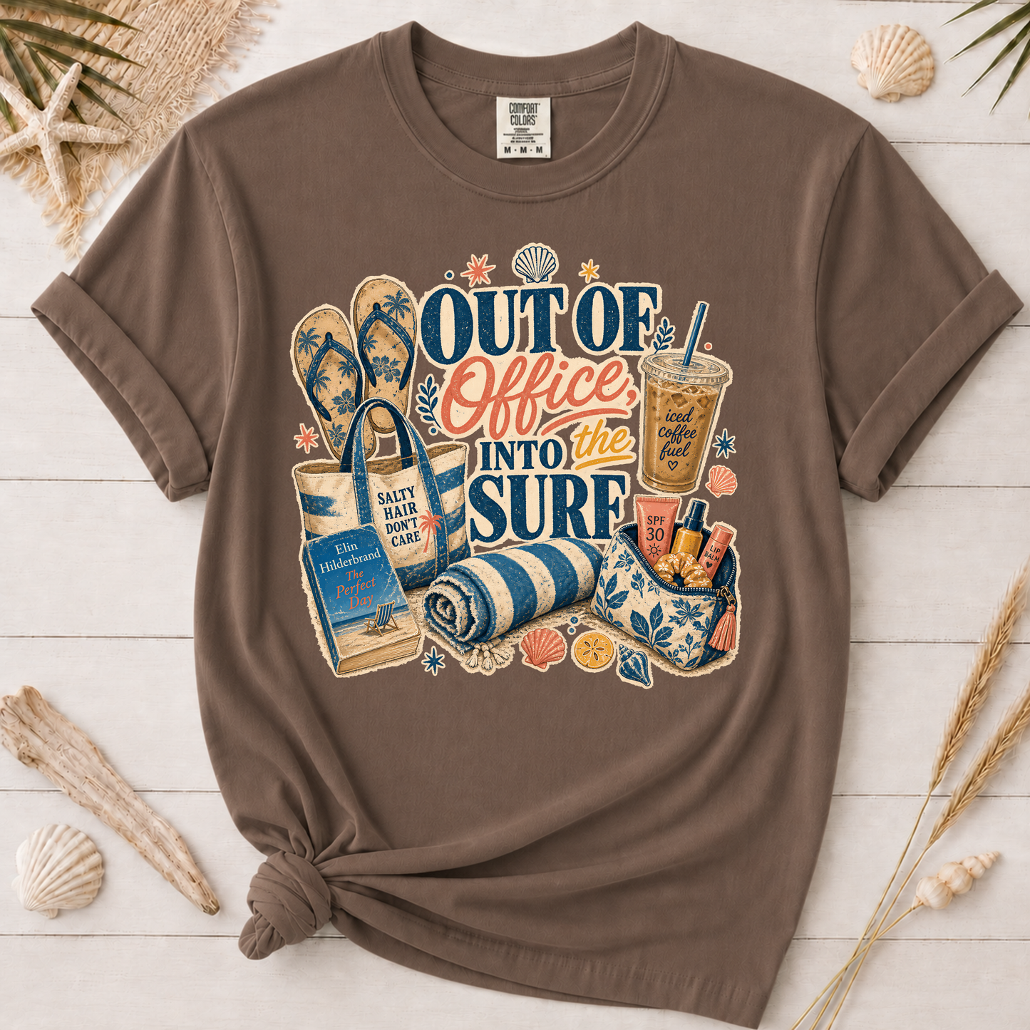 Out of Office, Into the Surf Graphic Tee