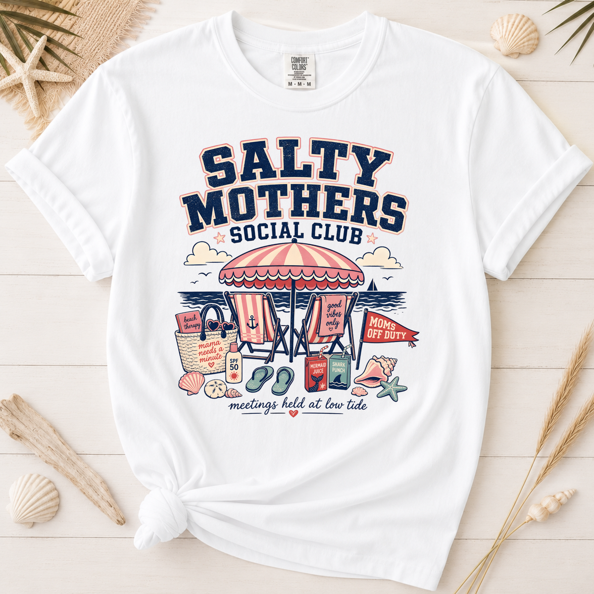 Salty Mothers Social Club Graphic Tee