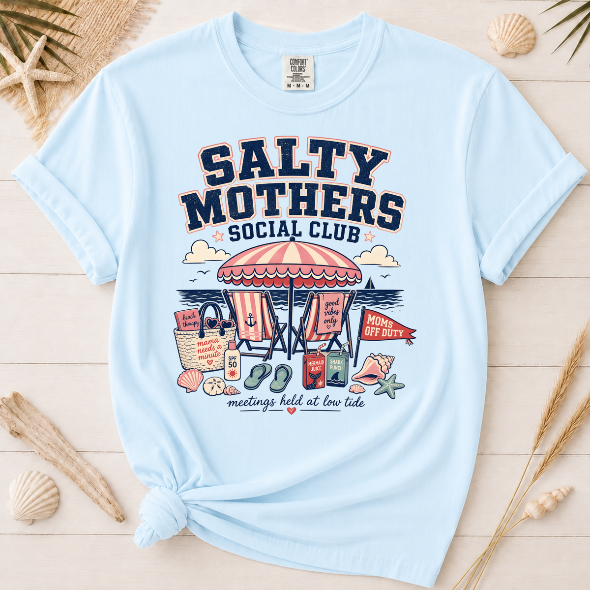 Salty Mothers Social Club Graphic Tee