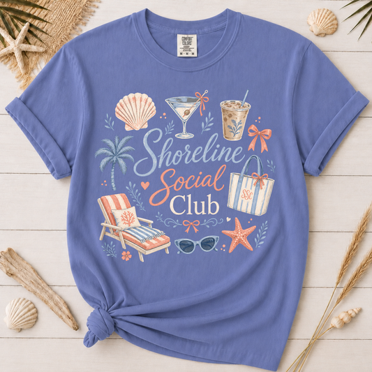 Shoreline Social Club Graphic Tee